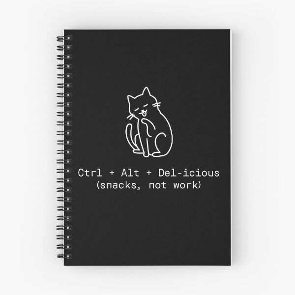 Item preview, Ctrl + Alt + Del-icious (snacks, not work) designed and sold by PromptlyPrinted.