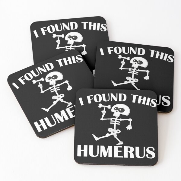 Item preview, I Found This Humerus Funny Skeleton Pun | Bone Joke Skull Design designed and sold by Charaff.