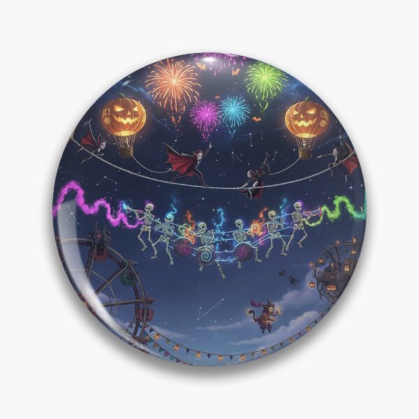 Item preview, Halloween Carnival in the Sky designed and sold by AmetistLight.