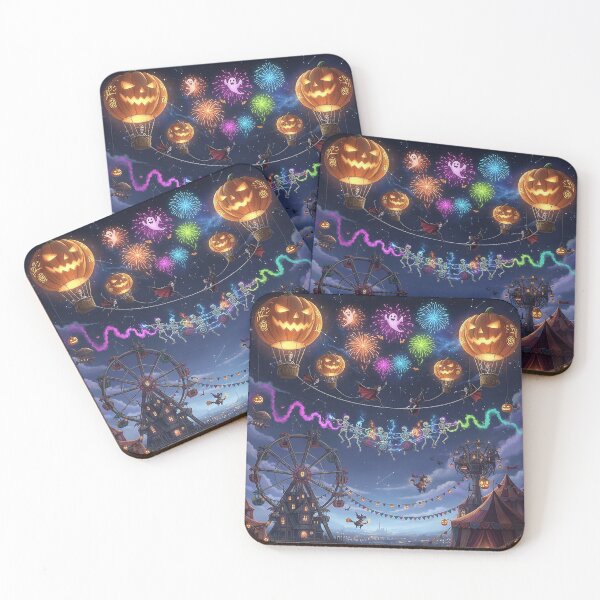 Item preview, Halloween Carnival in the Sky designed and sold by AmetistLight.