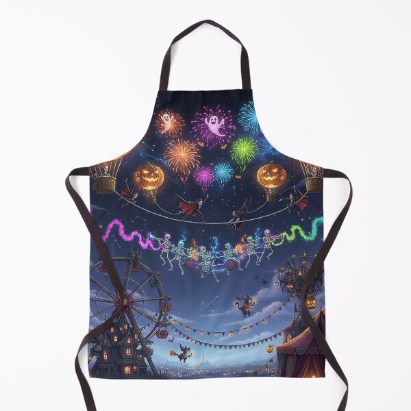 Item preview, Halloween Carnival in the Sky designed and sold by AmetistLight.