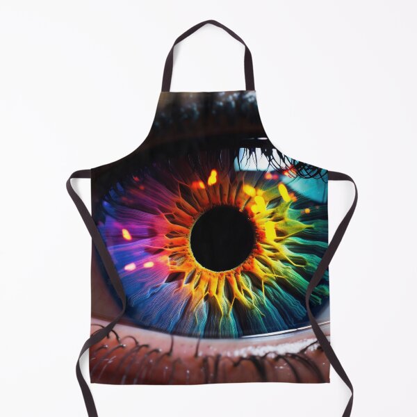 Item preview, Captivating close-up of a colorful eye reflecting vibrant patterns and bright hues in a mesmerizing display of natural beauty designed and sold by anytka.