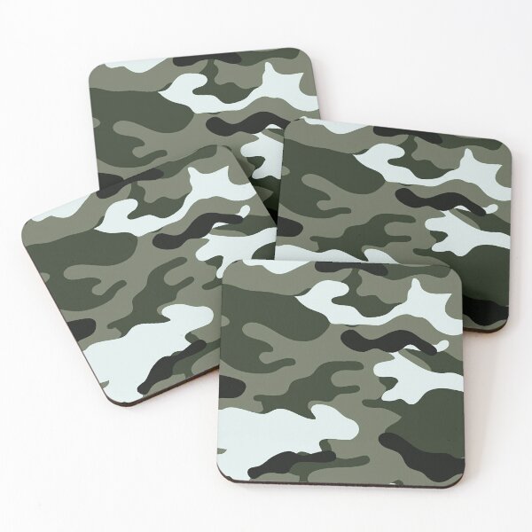 Aperçu de l'œuvre Motif camouflage | Design d'inspiration militaire | Camouflage style armée créée et vendue par VisualArtworx.