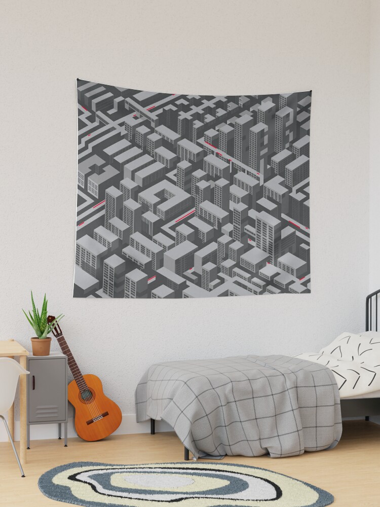 Brutalist Utopia Throw Blanket for Sale by Liis Roden