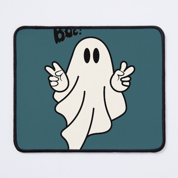 Item preview, Boo! Cute Ghost Illustration – Spooky & Playful Wall Art #Boo #Ghost #Halloween designed and sold by LH-Robin.