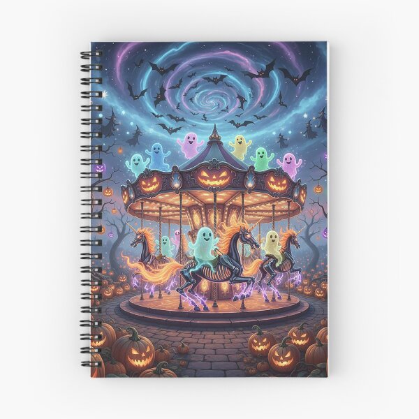 Item preview, Haunted Halloween Carousel designed and sold by AmetistLight.