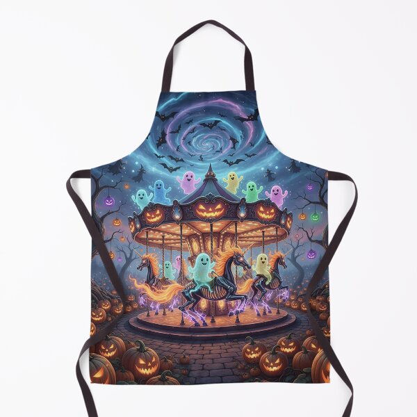 Item preview, Haunted Halloween Carousel designed and sold by AmetistLight.