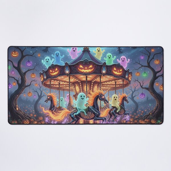 Item preview, Haunted Halloween Carousel designed and sold by AmetistLight.
