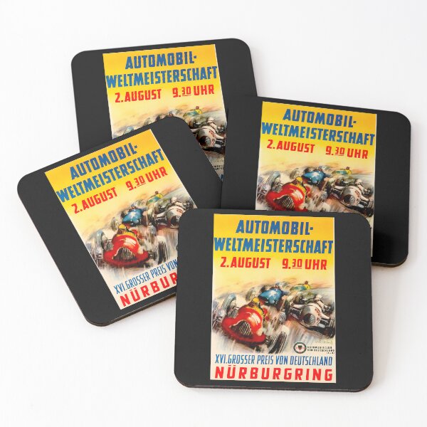 Item preview, Blast from the past art Grand Prix Nurburgring vintage designed and sold by Helios Be. Lavsh.
