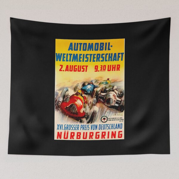 Item preview, Blast from the past art Grand Prix Nurburgring vintage designed and sold by Helios Be. Lavsh.