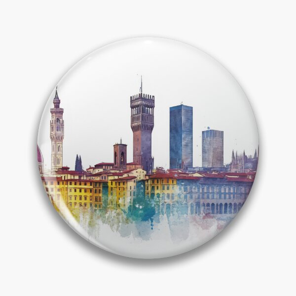 Item preview, Florence skyline at sunset designed and sold by anytka.