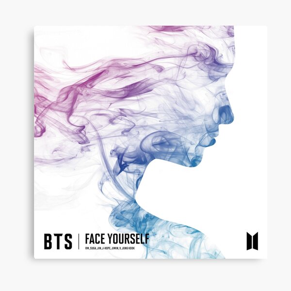 Bts Face Yourself Album Cover Leinwanddruck Von Twentyfan Redbubble