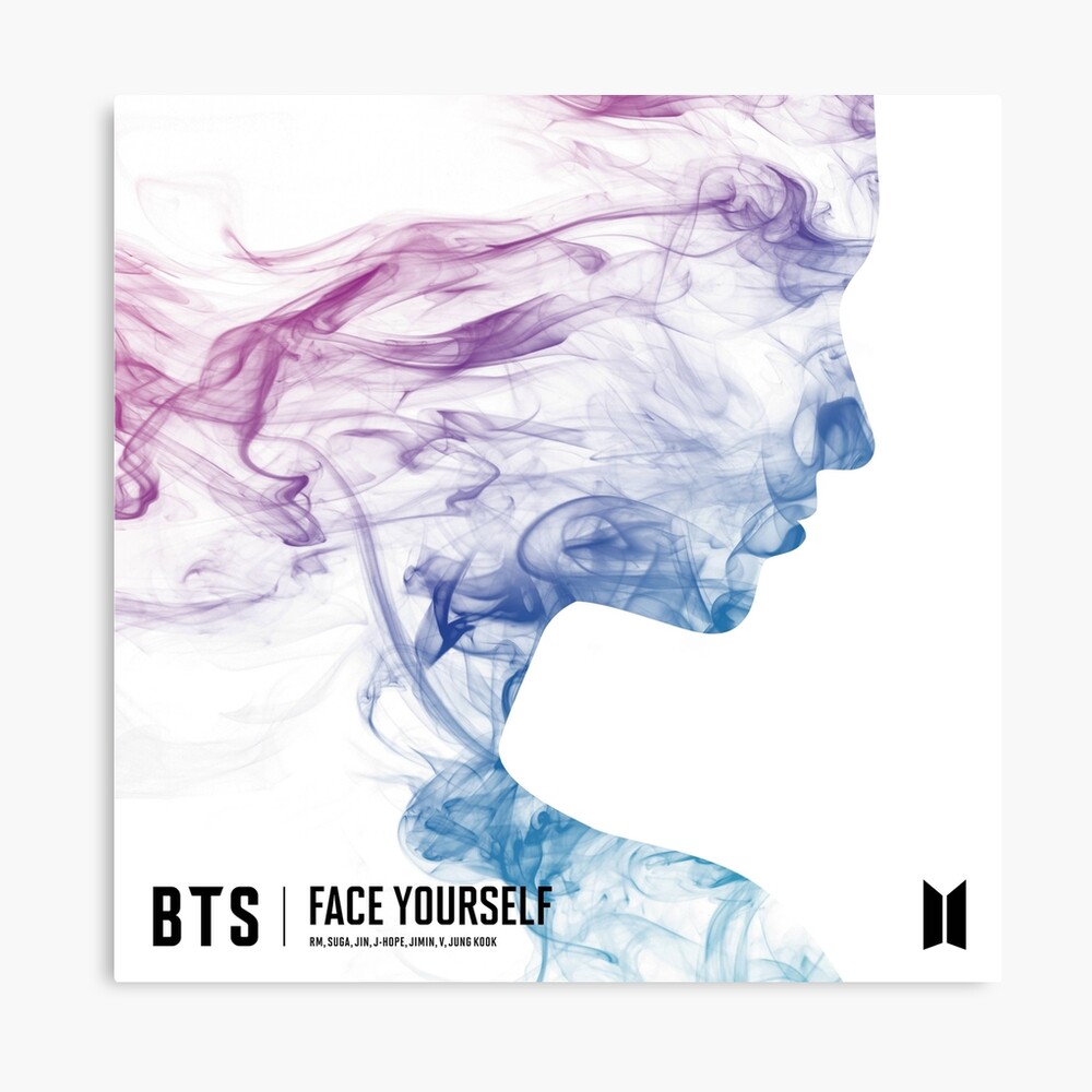 BTS Face Yourself Album Cover Art Board Print