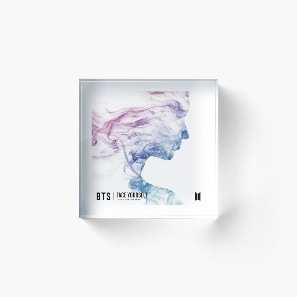 Bts Face Yourself Album Cover Acrylic Block By Twentyfan Redbubble