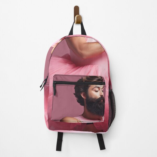 Item preview, Graceful Bearded Dancer with Pink Balloon designed and sold by anytka.