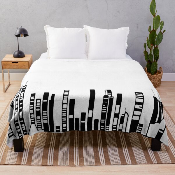 Item preview, Paysage Urbain 13 (simple, noir et blanc, minimaliste) designed and sold by EBFCDesigns.