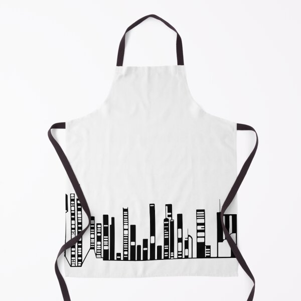 Item preview, Paysage Urbain 13 (simple, noir et blanc, minimaliste) designed and sold by EBFCDesigns.