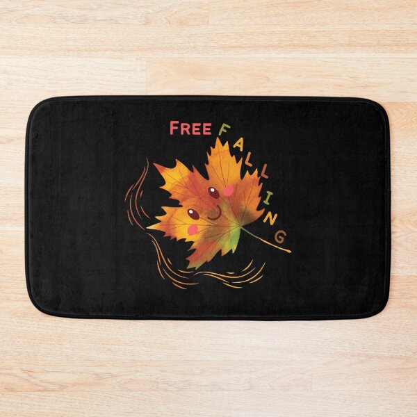 Item preview, Free Falling Autumn Leaf – Cute Kawaii Fall Design designed and sold by SunandShade.
