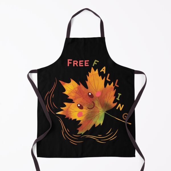 Item preview, Free Falling Autumn Leaf – Cute Kawaii Fall Design designed and sold by SunandShade.