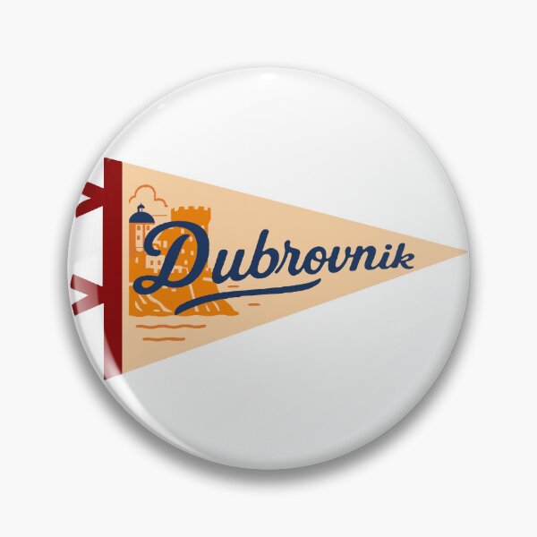 Item preview, Dubrovnik Croatia Pennant designed and sold by Decal Mania.