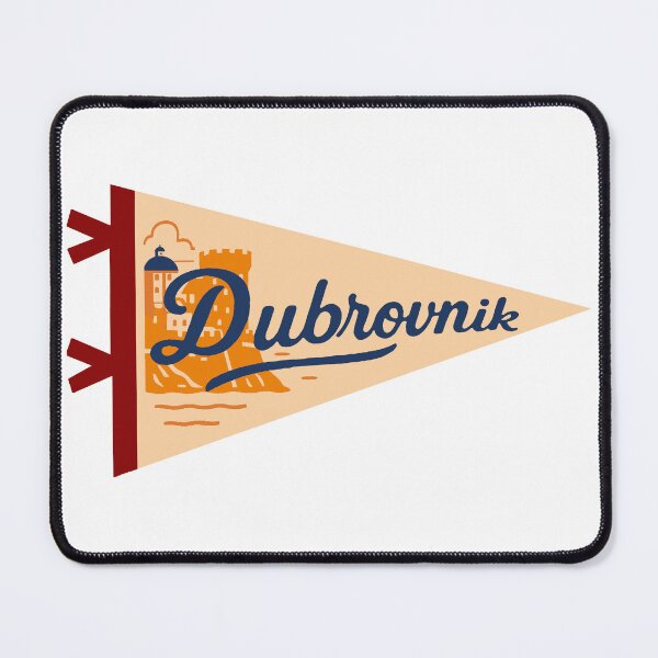 Item preview, Dubrovnik Croatia Pennant designed and sold by Decal Mania.