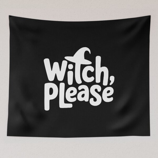 Item preview, Witch Please! Funny Witch Pun designed and sold by PMCreative.