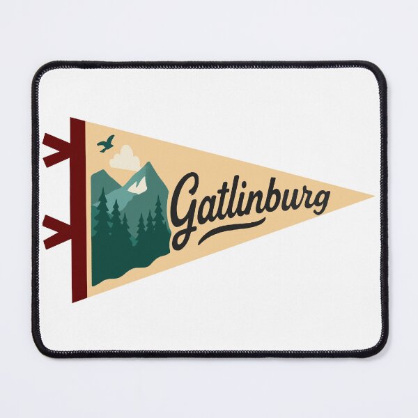 Item preview, Gatlinburg Tennessee Pennant designed and sold by Decal Mania.