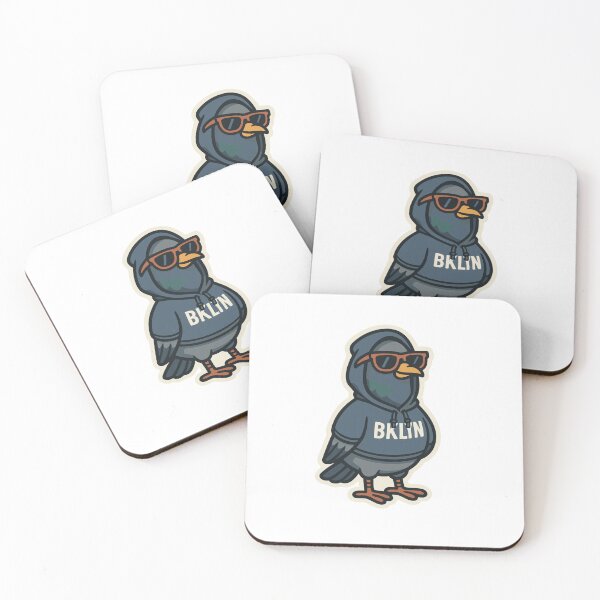 Item preview, Brooklyn Pigeon in Hoodie designed and sold by SamKillian.