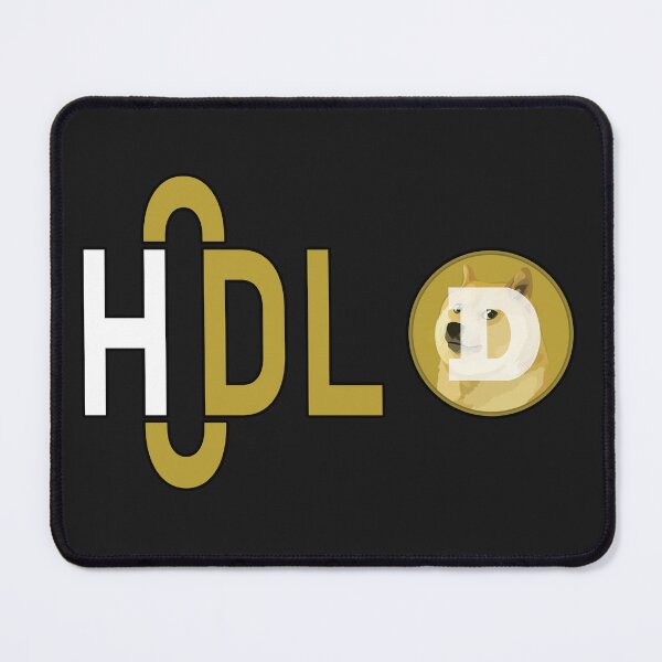 Item preview, HODL Dogecoin - DOGE Cryptocurrency Art designed and sold by cabana.space.