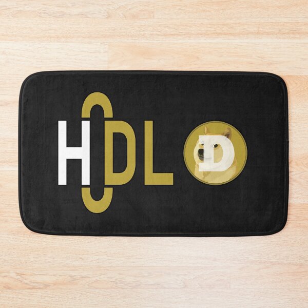 Item preview, HODL Dogecoin - DOGE Cryptocurrency Art designed and sold by cabana.space.