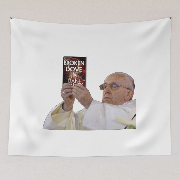 Item preview, Pope Holding Broken Dove Dani Francis designed and sold by baranskini.