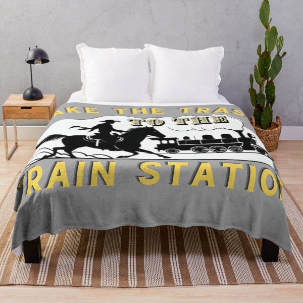 Item preview, Take the Trash to the Train Station designed and sold by RobinHoodShirts.