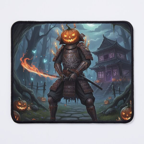 Item preview, Halloween Pumpkin Samurai designed and sold by AmetistLight.