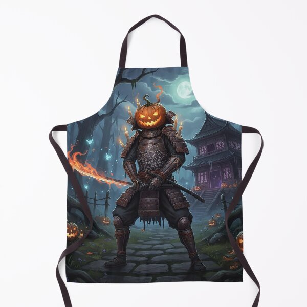 Item preview, Halloween Pumpkin Samurai designed and sold by AmetistLight.