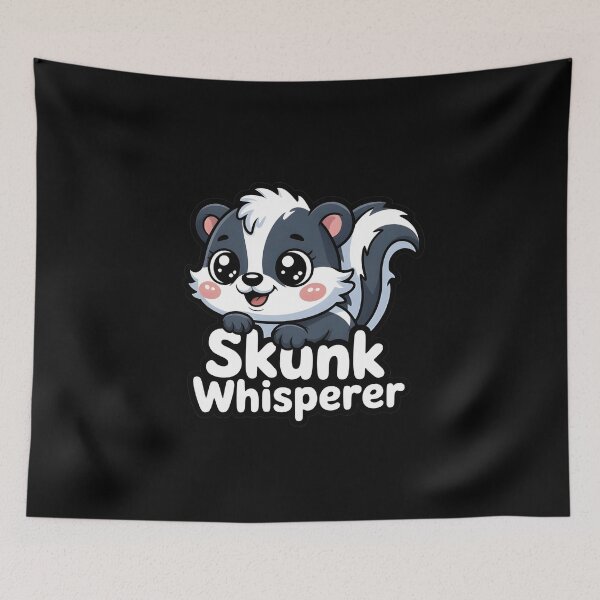 Item preview, Skunk Whisperer Funny Skunk designed and sold by 404wearpl.