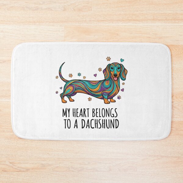 Item preview, my heart belongs to a dachshund classic t- shirt designed and sold by GeniePixel.