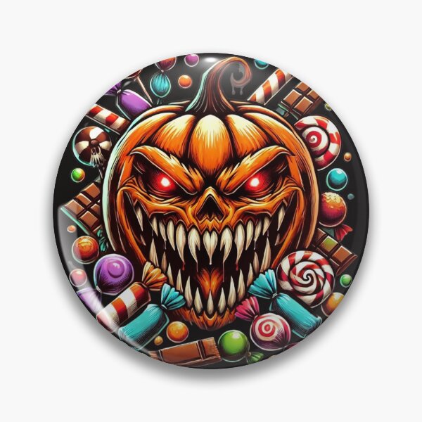 Item preview, Scary Pumpkin and Candy Halloween Gift designed and sold by MoniaZ.