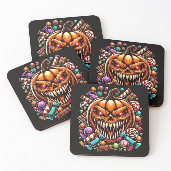 Item preview, Scary Pumpkin and Candy Halloween Gift designed and sold by MoniaZ.