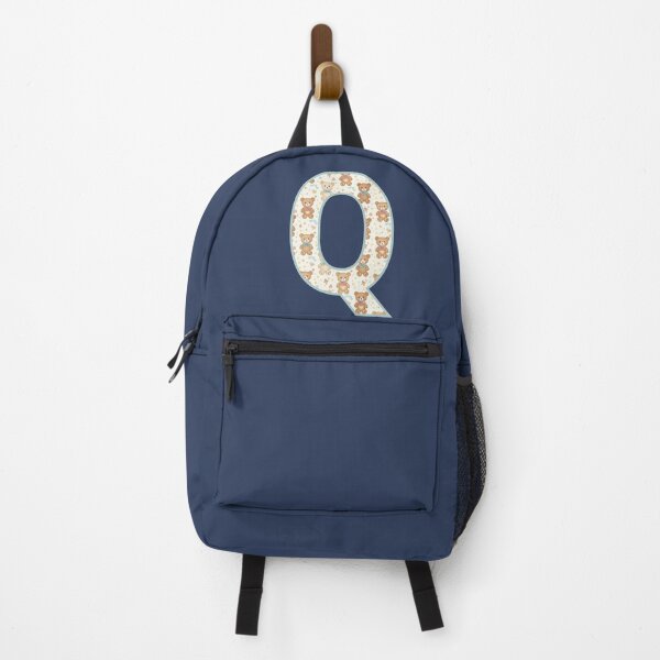 Item preview, Cute Teddy Bear Pattern Letter Q Monogram designed and sold by rustyroofco.