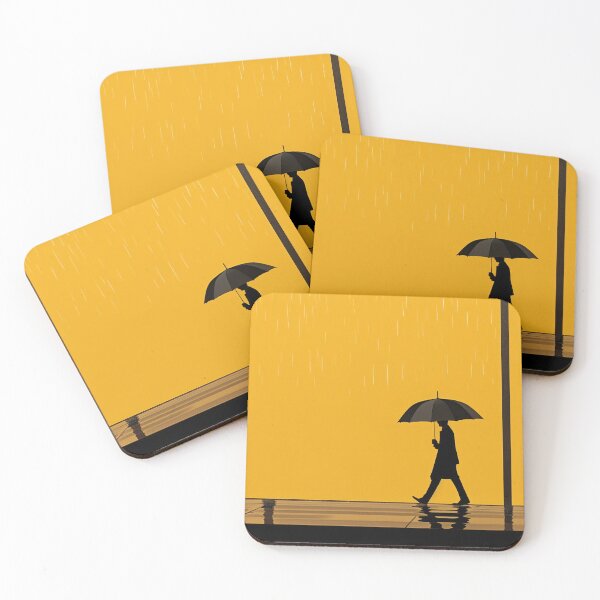 Item preview, Striking Contrast - Person with Umbrella designed and sold by anytka.
