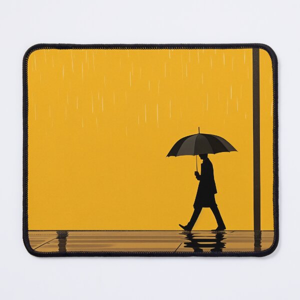 Item preview, Striking Contrast - Person with Umbrella designed and sold by anytka.