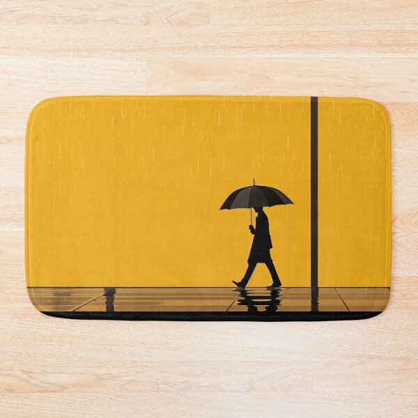 Item preview, Striking Contrast - Person with Umbrella designed and sold by anytka.