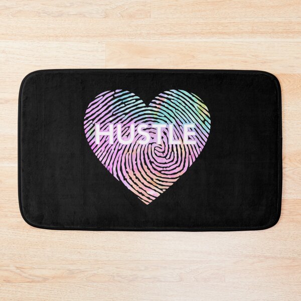 Item preview, Pastel Heart Hustle Print – Fingerprint Love for Dreamers and Doers designed and sold by Dragonfly-10.