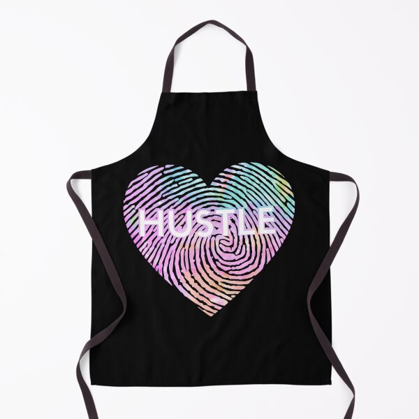 Item preview, Pastel Heart Hustle Print – Fingerprint Love for Dreamers and Doers designed and sold by Dragonfly-10.