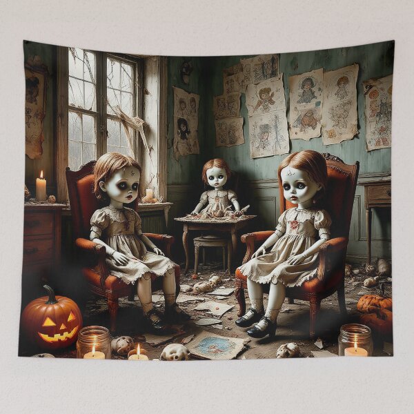 Item preview, Haunted Porcelain Dollhouse designed and sold by AmetistLight.