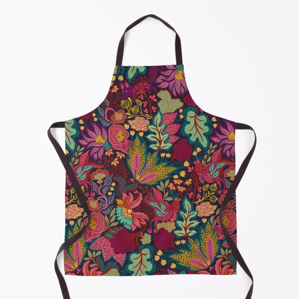 Item preview, Jewel toned boho pattern designed and sold by Gaia Marfurt.