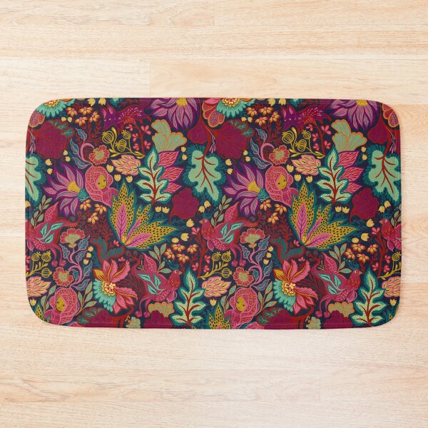 Item preview, Jewel toned boho pattern designed and sold by Gaia Marfurt.