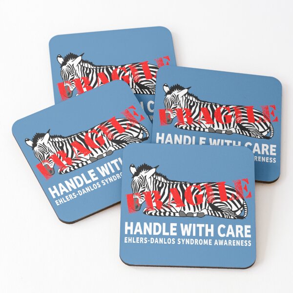 Item preview, Ehlers-Danlos Syndrome Handle With Care Zebra designed and sold by Designs by Jesabee.