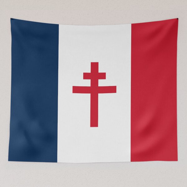Item preview, french resistance flag designed and sold by tony4urban.