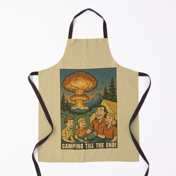 Item preview, Camping Till The End Vintage 1950s Atomic Comic Campers Joke designed and sold by Maljonic.